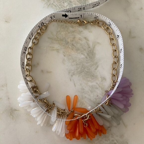 Unique Multicolor Statement Necklace – 21” – Bold & Vibrant Design - Picture 8 of 8